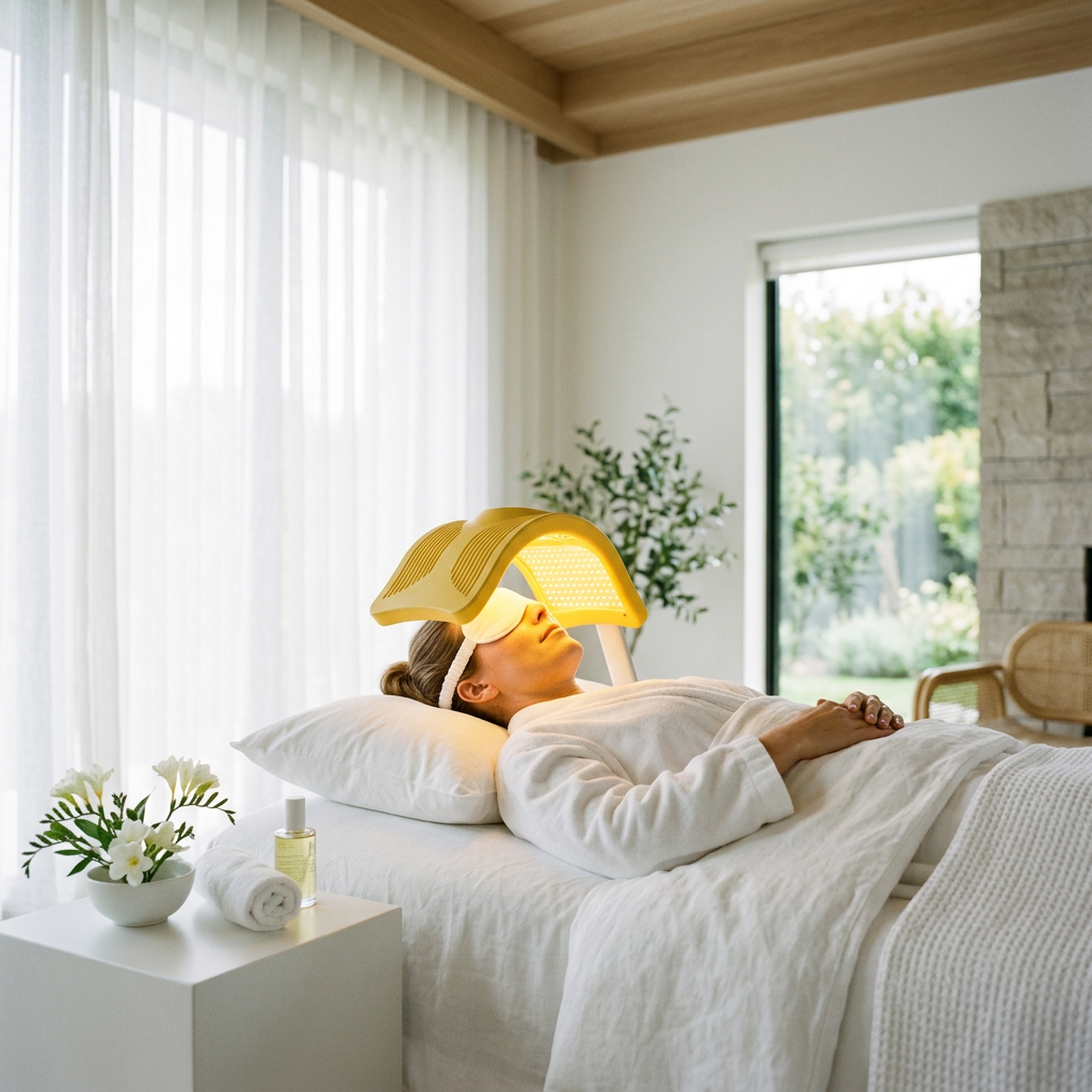 Brightening — Yellow Light Therapy