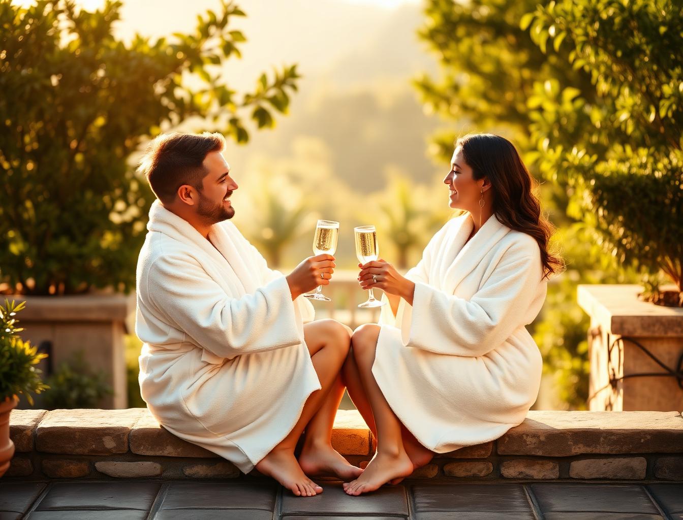 Couples — Golden Hour Toast
