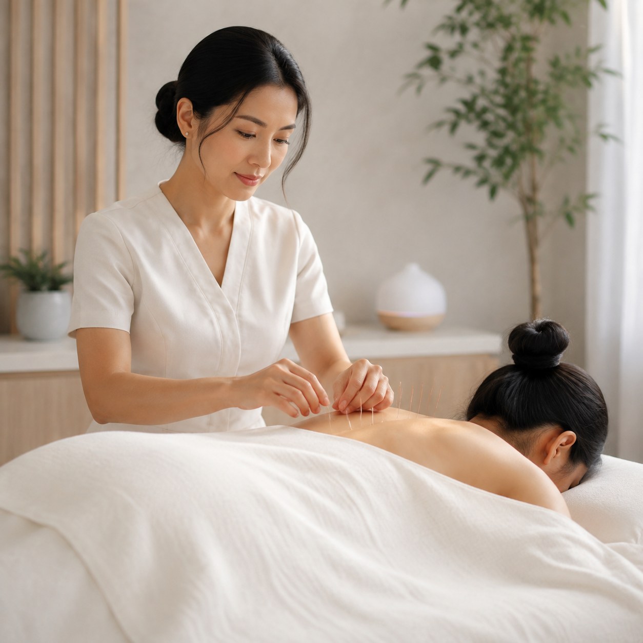Crystal Acupuncture — Back Needling