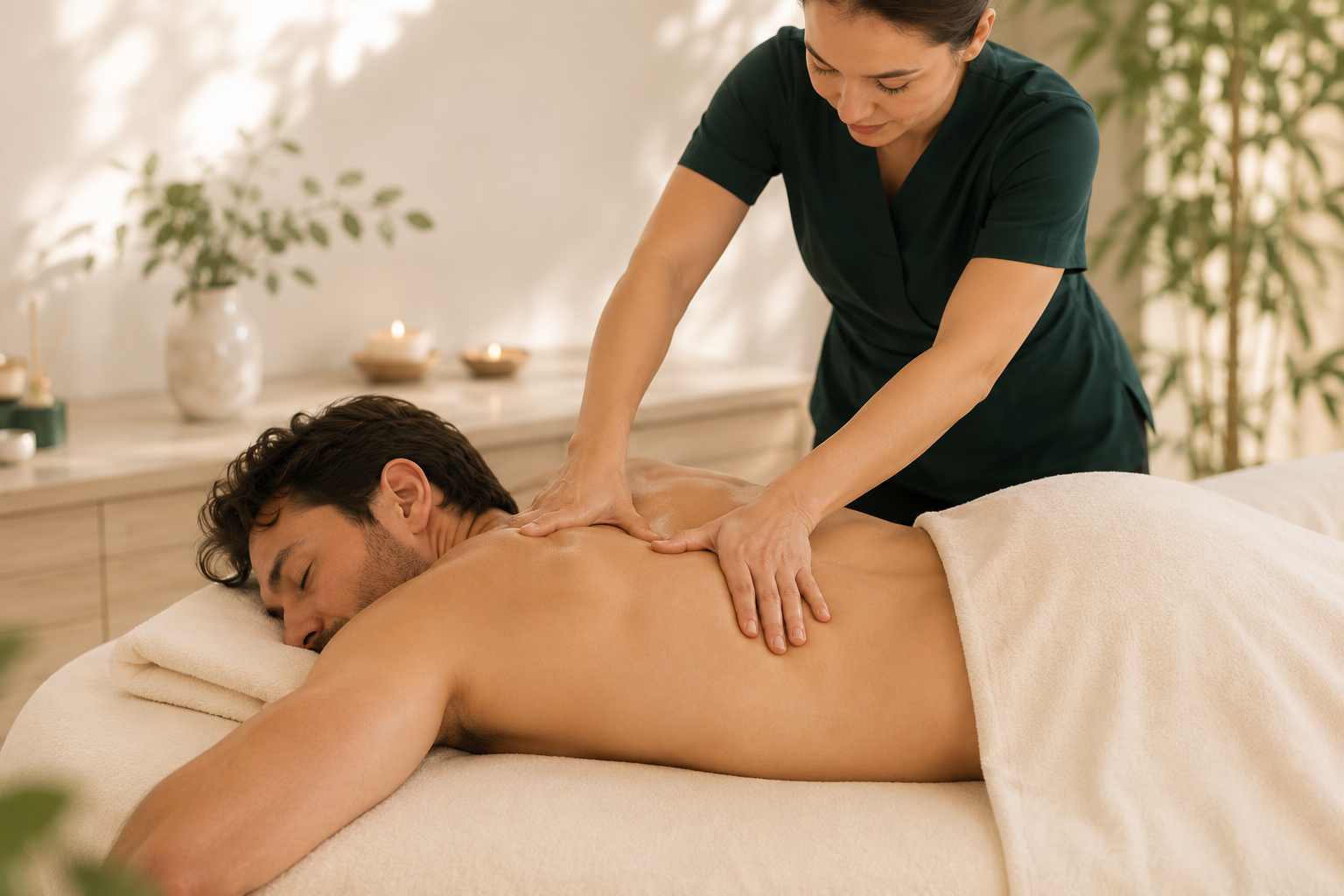 Crystal Massage — Deep Tissue Back