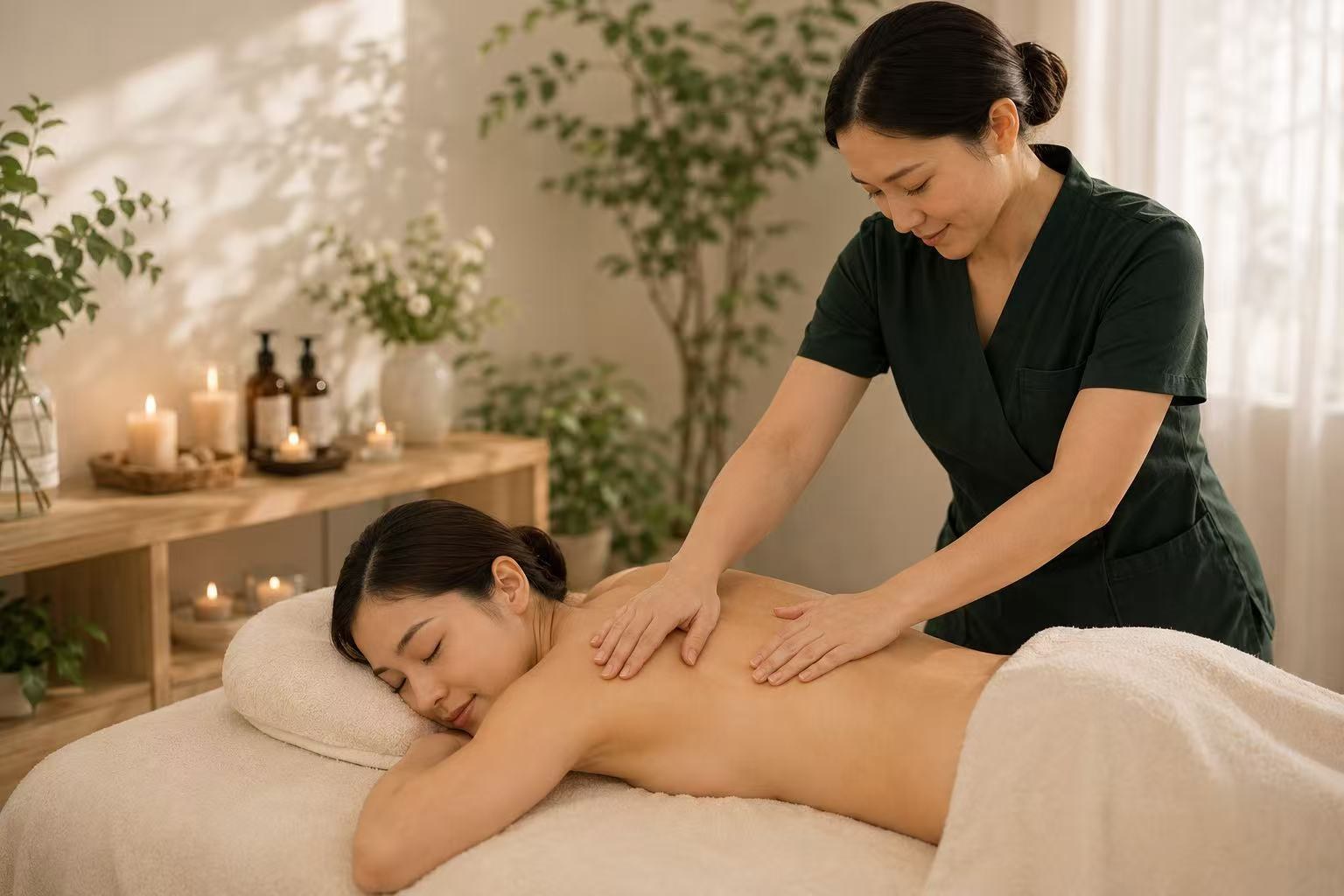 Crystal Massage — Full Body Back