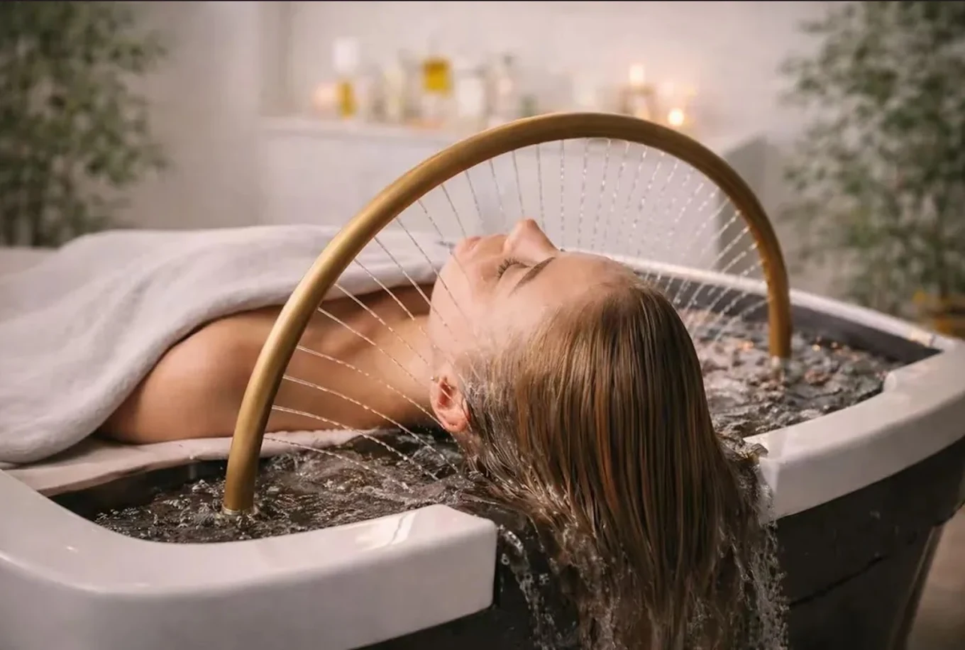Crystal Head Spa — Rainfall Basin