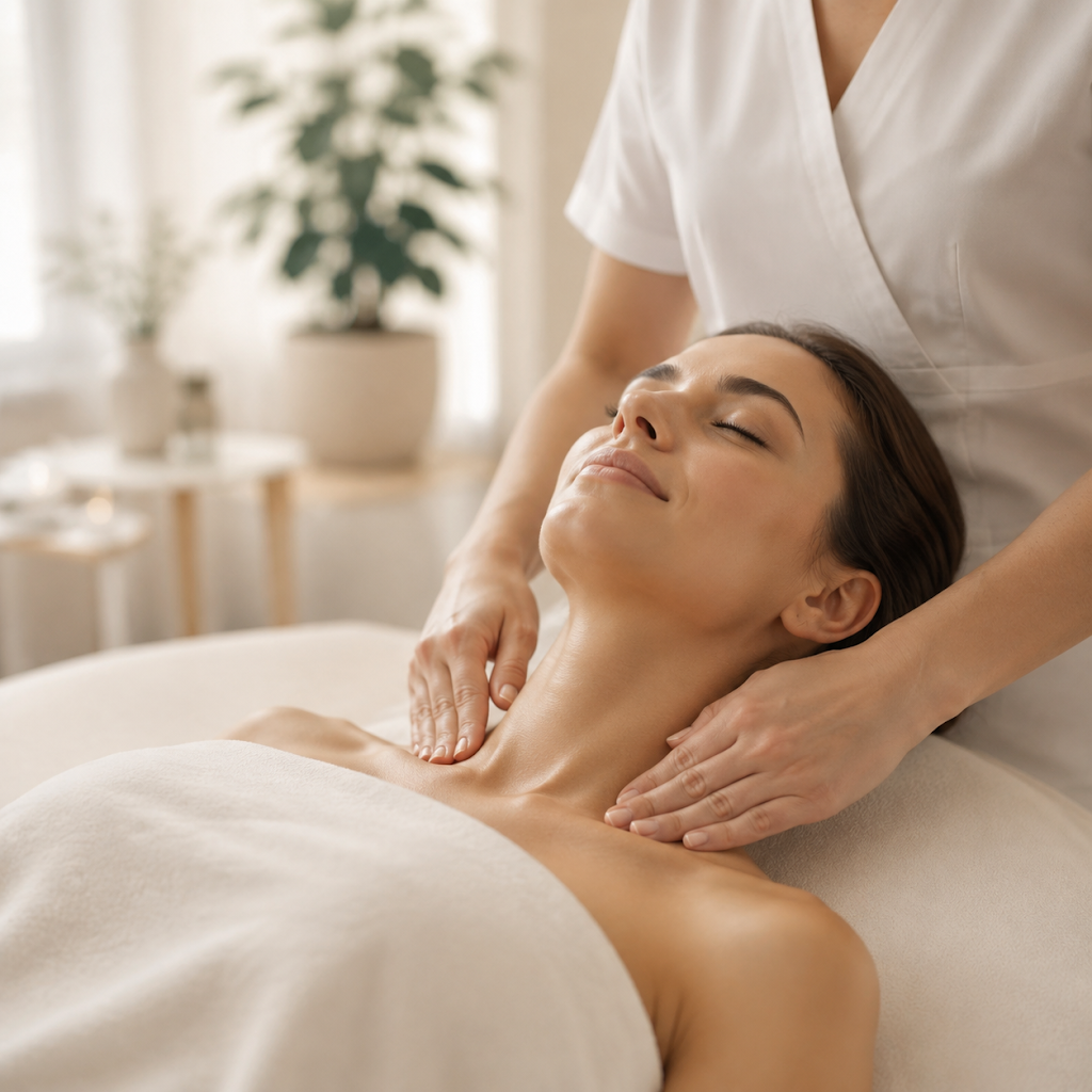 Crystal Massage — Neck & Shoulders