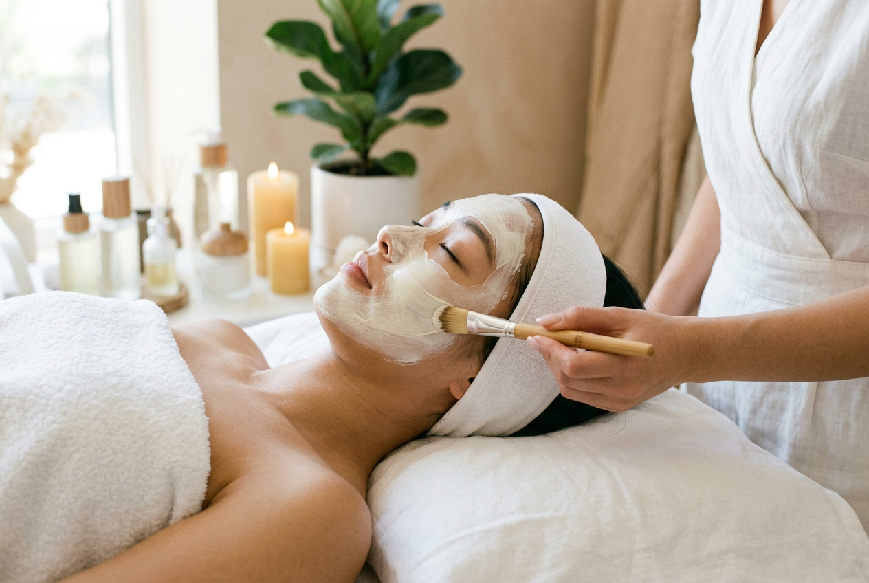 Facial — Cream Mask Light