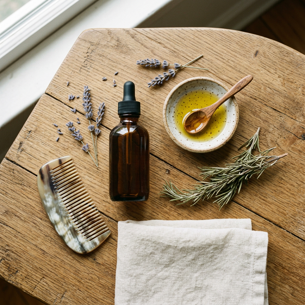 Hair & Scalp Treatment — Herbal Oil