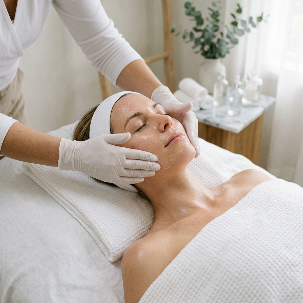 Hydrating Facial — Serum Massage
