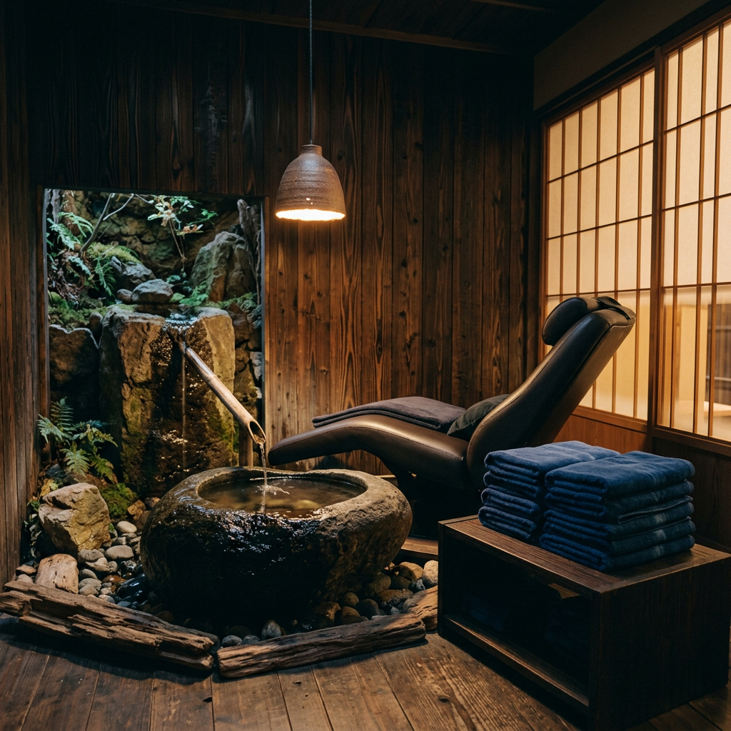 Japanese Head Spa — Stone Basin Suite