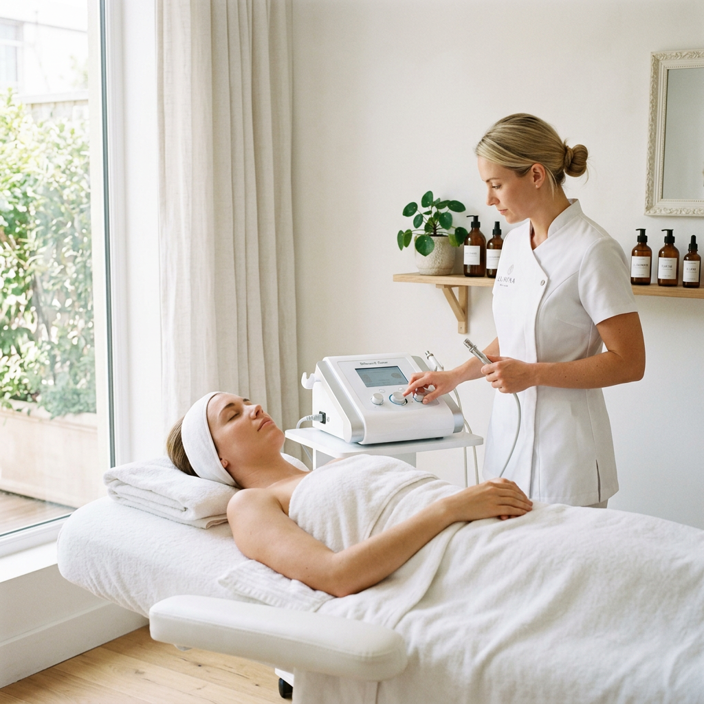 Microdermabrasion — Device in Studio