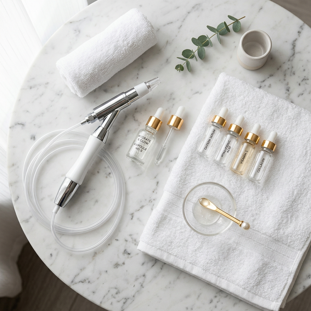 Oxygen Facial — Marble Tool Kit