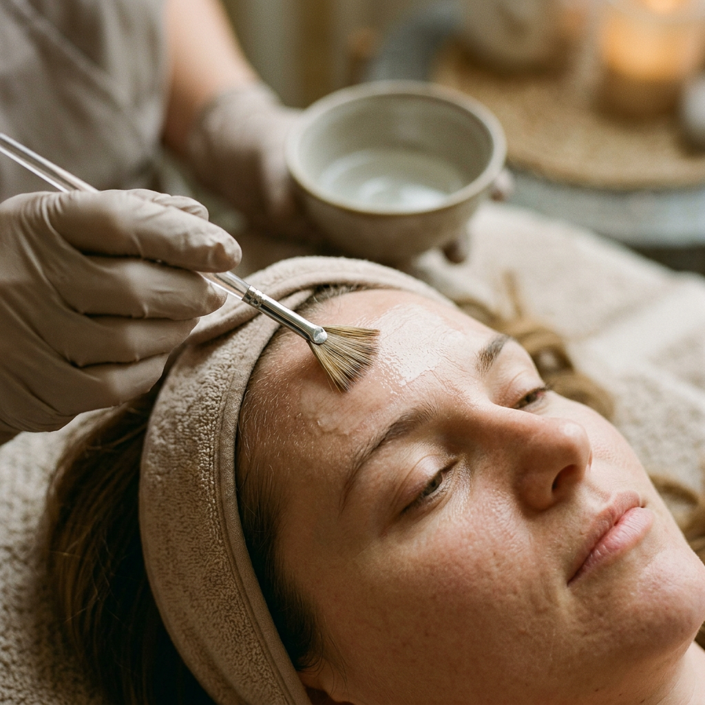 Chemical Peel — Fan Brush