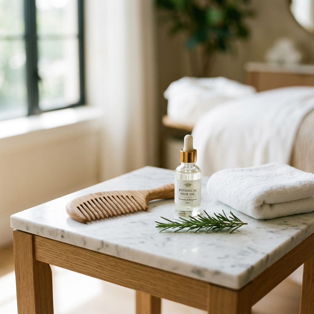 Hair & Scalp — Botanical Oil Bench