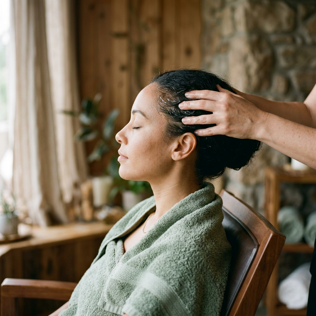 Scalp Spa — Root Massage