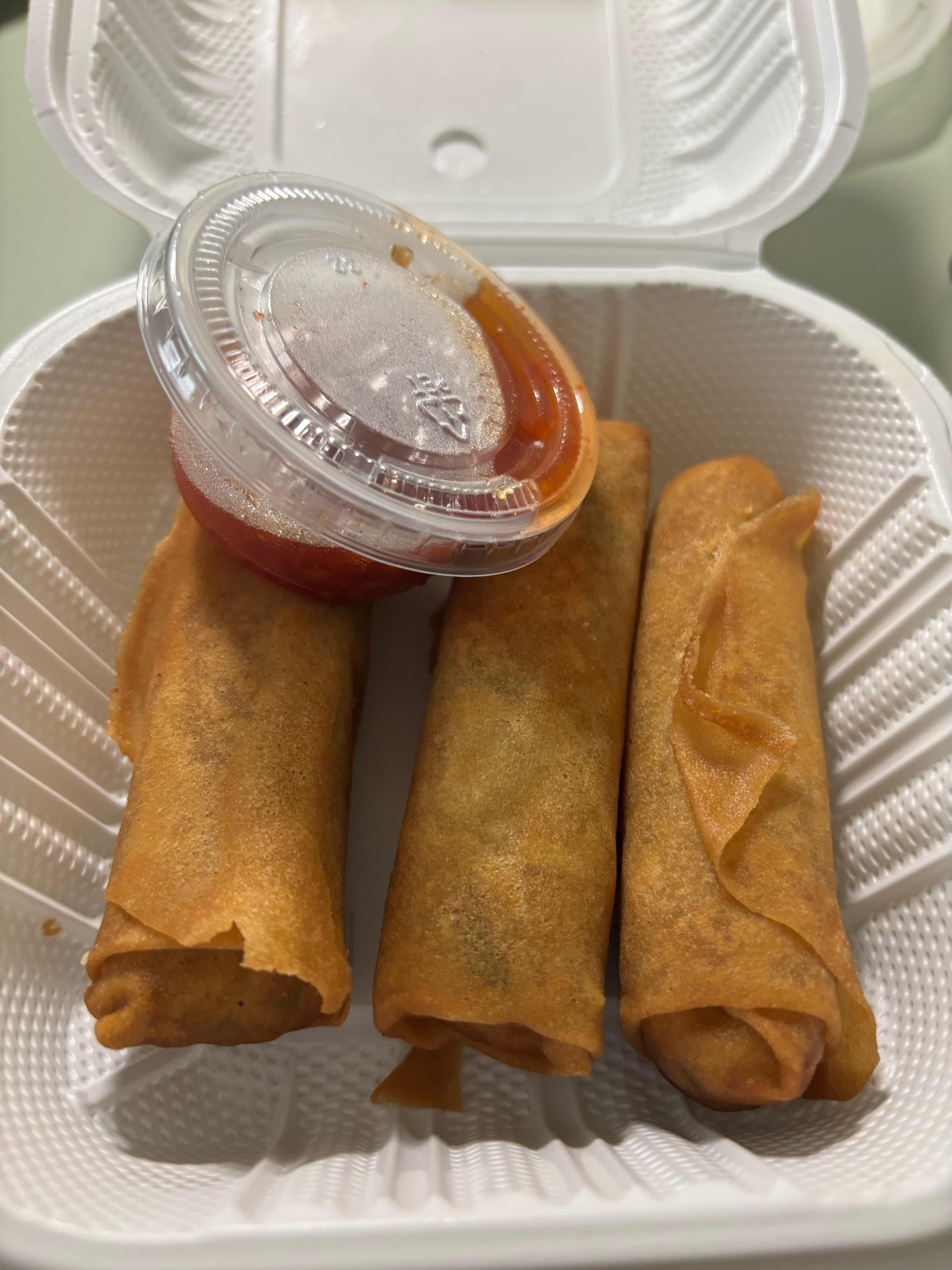 Hand Made Vegetable Spring Rolls 3 pc(手工素春卷)